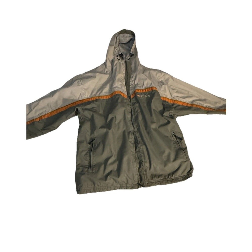 Vintage Snowboard Jacket Mens L Sherpa Lined Green Tan
